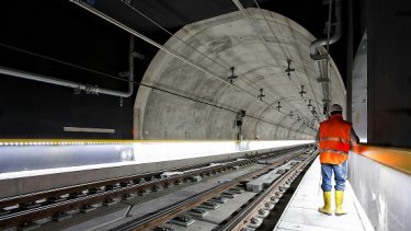 tunnelling area